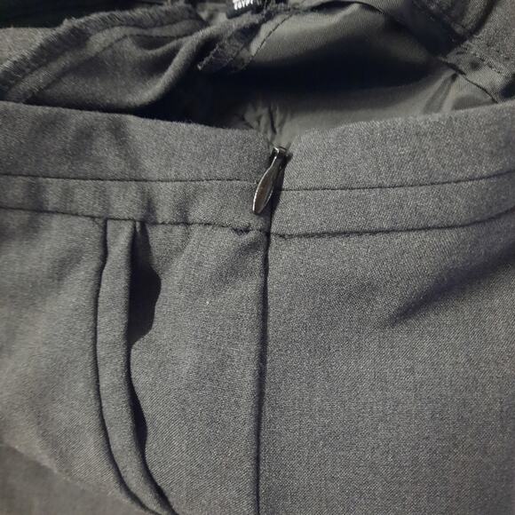 Ellen Tracy Women's Pants Size 8 Gray Dress Slacks Trousers Pockets Career Wear - Picture 4 of 7